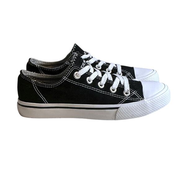 Joe Boxer Women's Black White Stella Casual Sneakers Size 7M - Picture 6 of 14